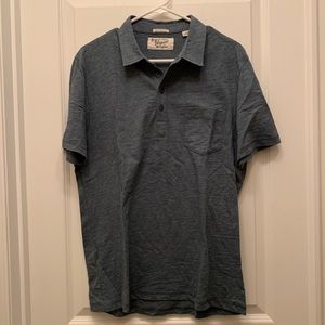 Penguin Heritage Slim Fit Polo in Blue